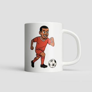 Isak On The Ball Mug - White